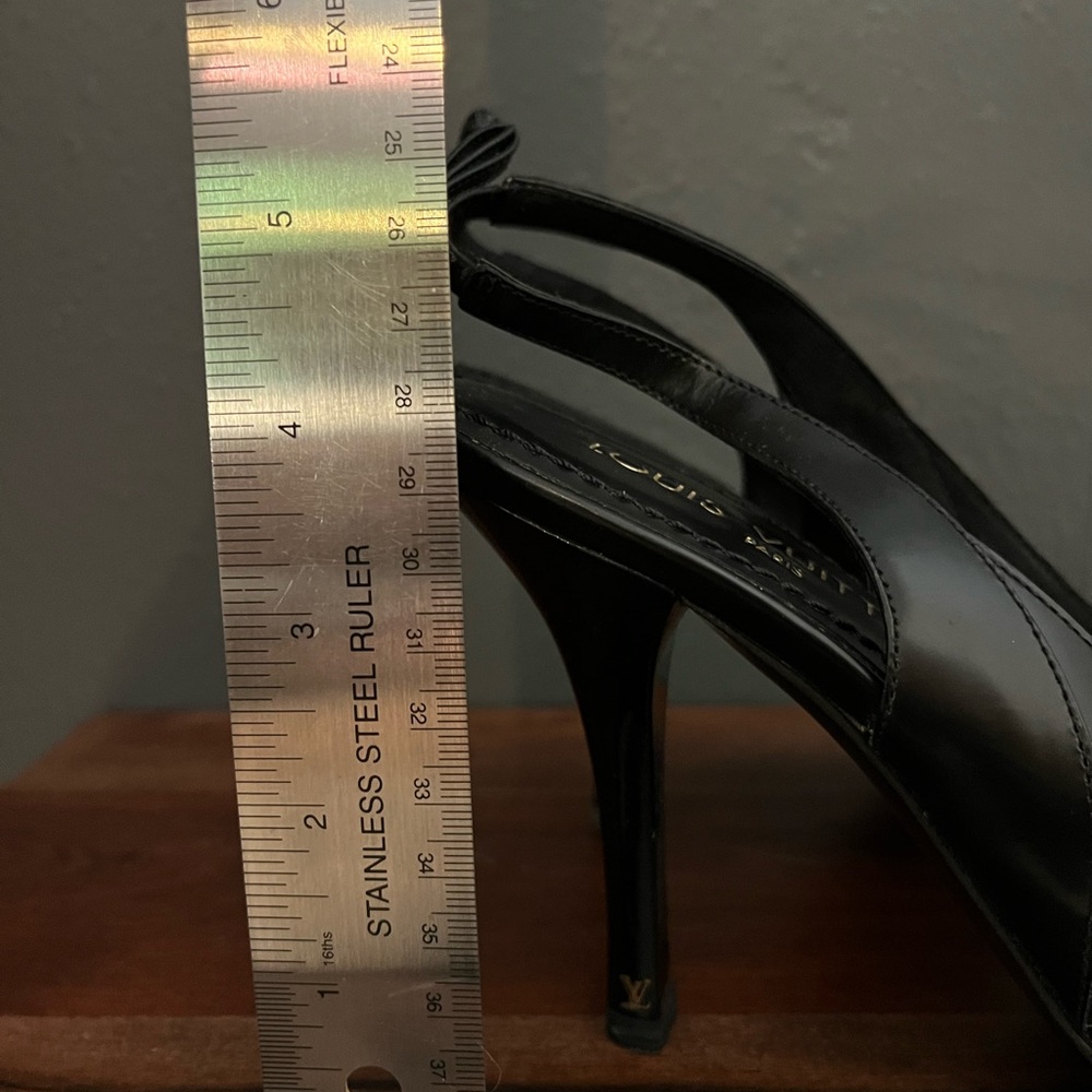 Louis Vuitton Black Stiletto Heels - Picture 5 of 6